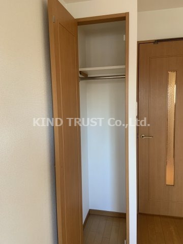 収納　収納のためのスペースです