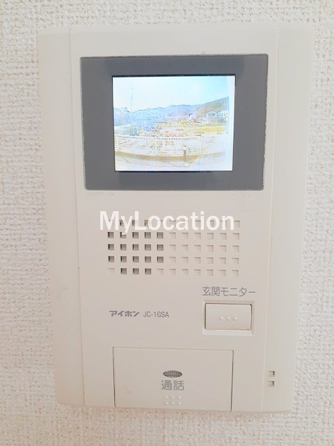 セキュリティ　☆モニター付きインターホンです☆
