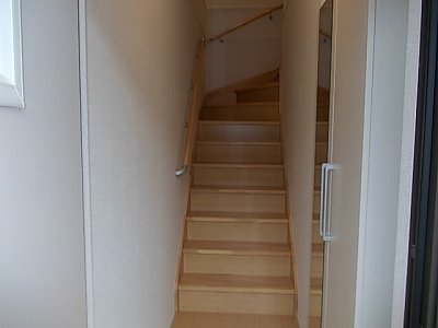 玄関　明るい玄関です