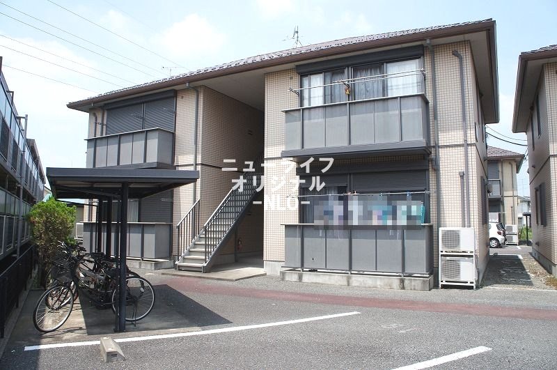 建物外観　積水ハウス施工の賃貸住宅「シャーメゾン」