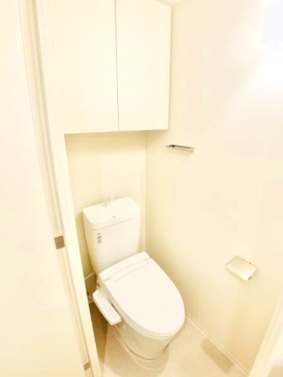 トイレ　ゆったりとした空間のトイレです