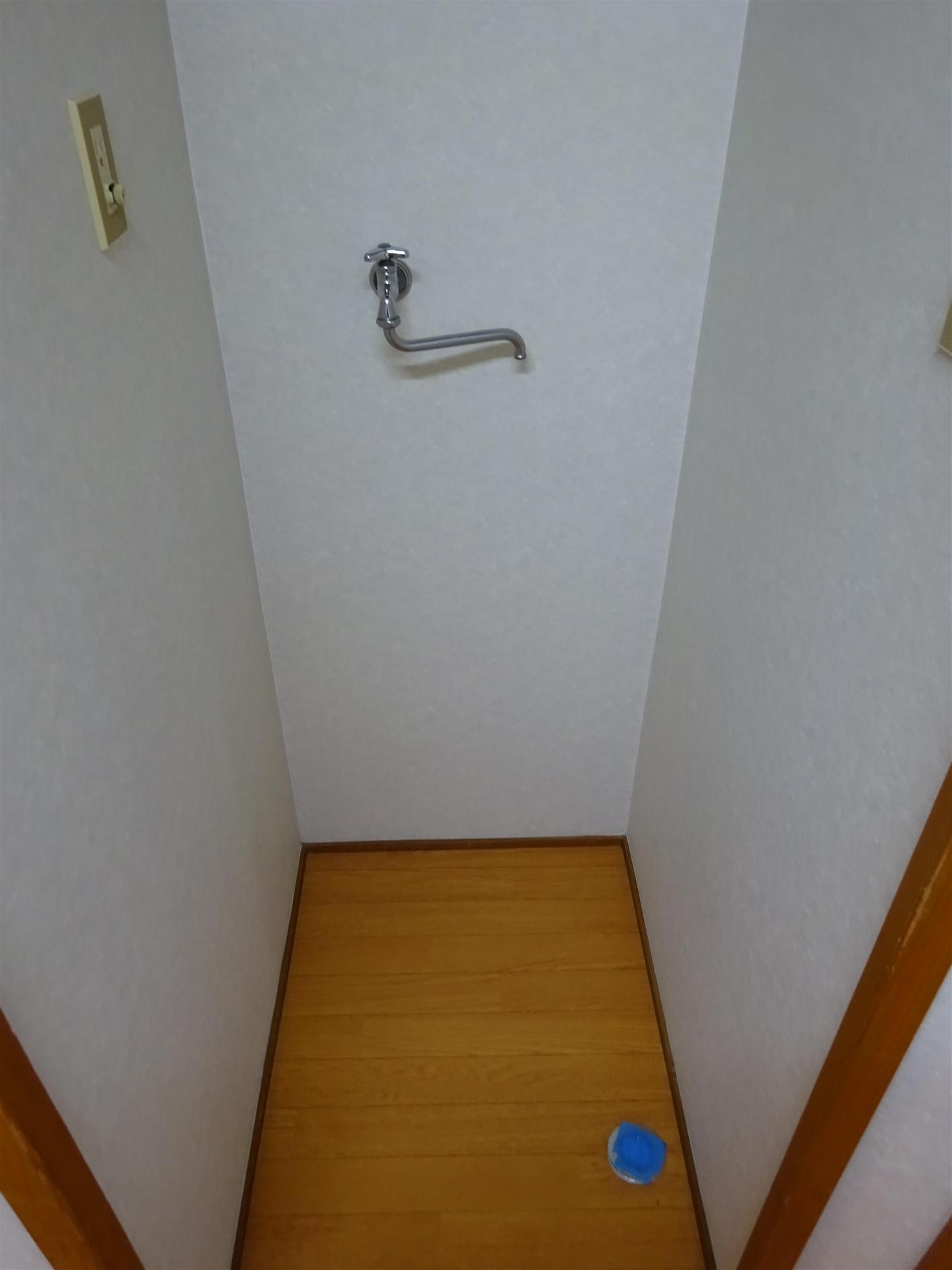 洗面設備　洗濯機置場