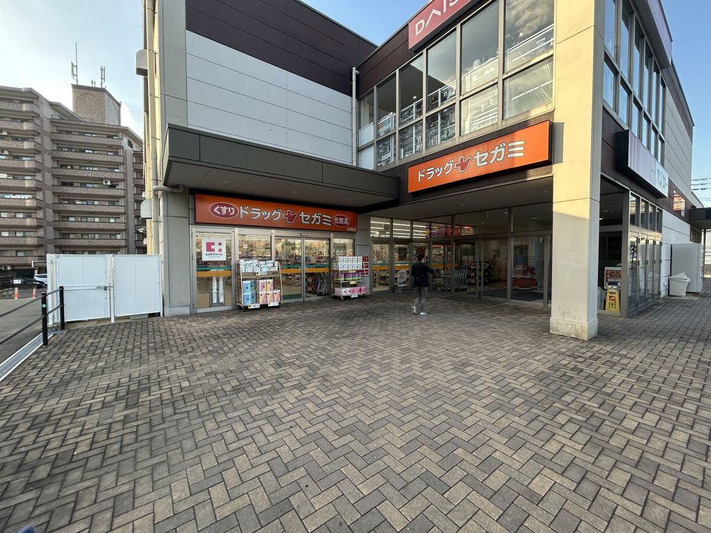 ドラックストア　ドラッグセガミ井堀店（ドラッグストア）まで580m