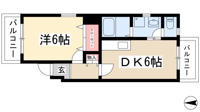 アーバンヒルズ一社の間取り写真