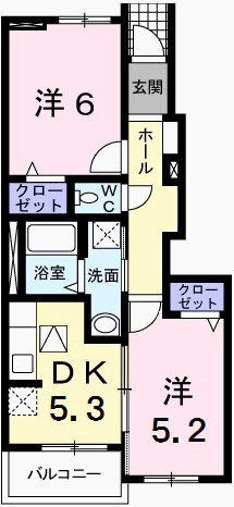 ウェントゥスIの間取り写真