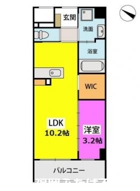 ノイエス ラントの間取り写真
