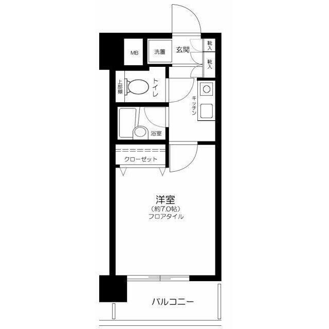 東京メトロ半蔵門線 錦糸町駅 徒歩6分 8階建 築25年の間取り写真