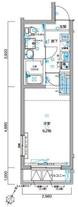 GENOVIA板橋skygardenの間取り写真