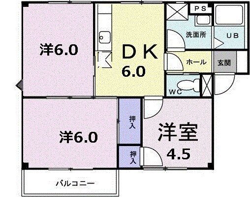 サンコーポの間取り写真