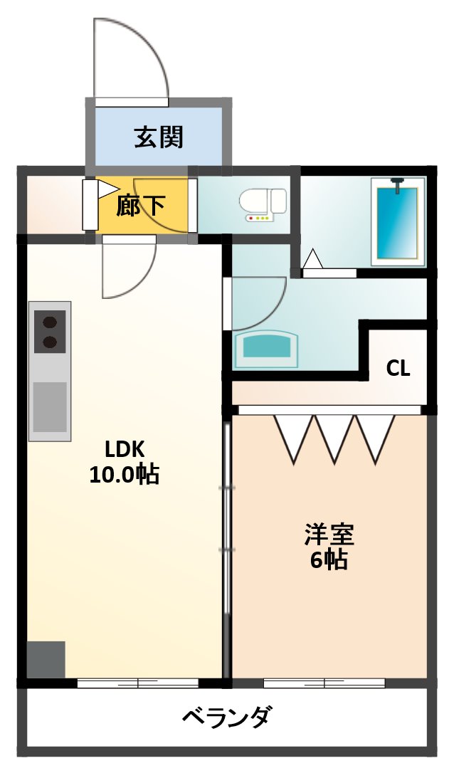 アムールペー豊島の間取り