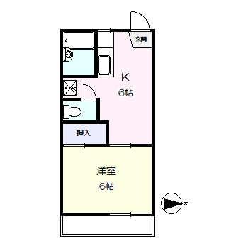 アレイ久が原の間取り