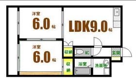 広島市西区山手町のマンションの間取り