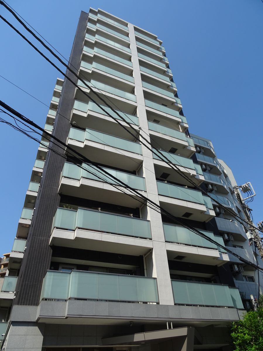 渋谷区桜丘町のマンションの建物外観