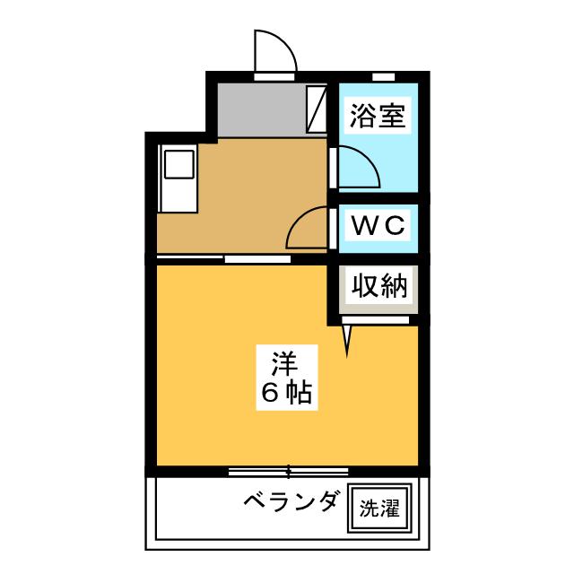 ハイツゆずの間取り