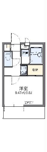 レオパレスＳＫＹ　ｉの間取り