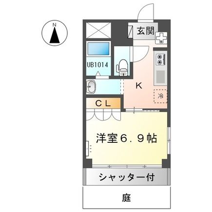 名古屋市南区堤町のマンションの間取り