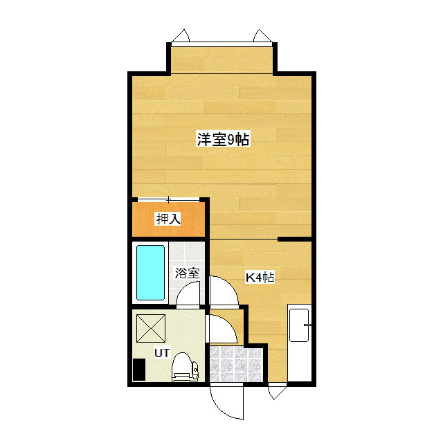 カルム高栄東の間取り