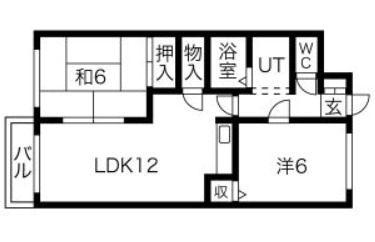 ブルーパレス2・4の間取り