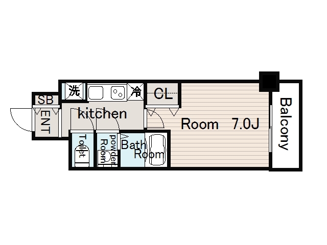 S-RESIDEＮCE都島の間取り