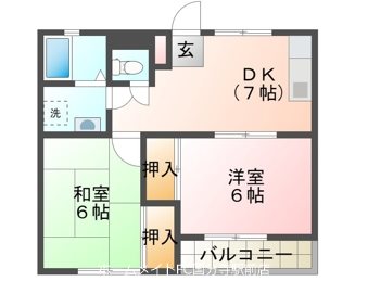 モンシャトー小金井成和の間取り