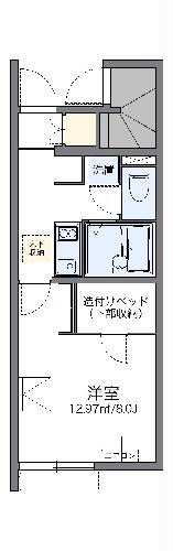 レオネクストおおせぎIIIの間取り