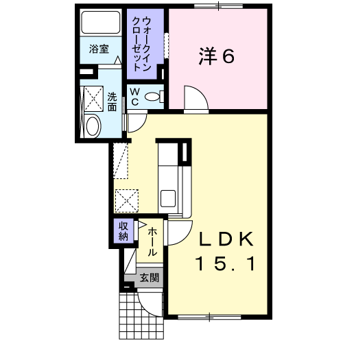 レガーレIIIの間取り