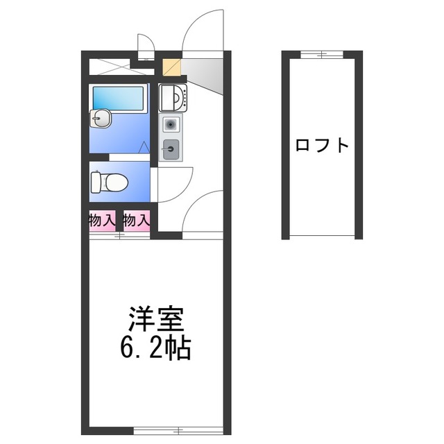 レオパレスセルボの間取り