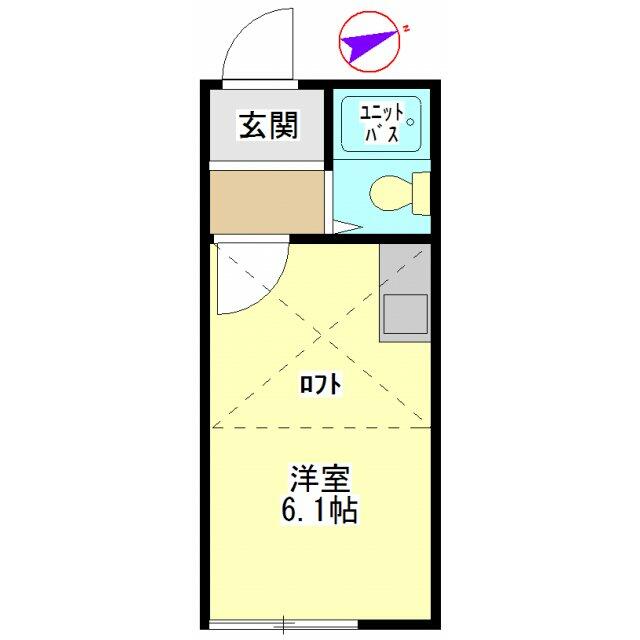 カーサ鎌倉台の間取り