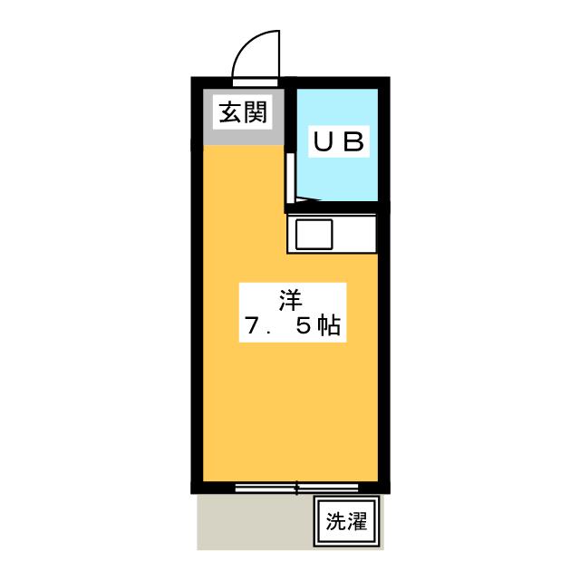 モナークハイム２の間取り