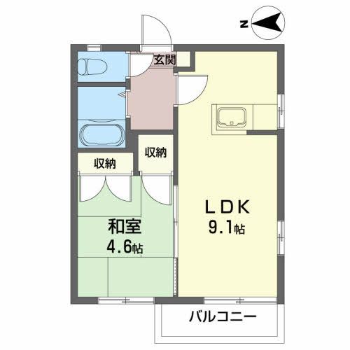 盛岡市東仙北１丁目築27年の間取り