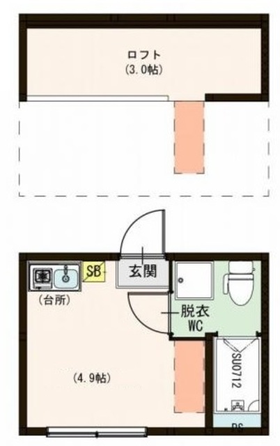 【プランドール東小岩の間取り】