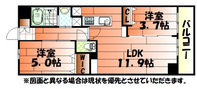 【コンダクトレジデンスSHIMOJONOの間取り】