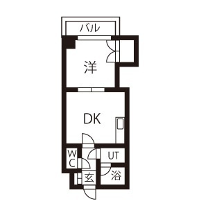 札幌市北区北三十二条西のマンションの間取り