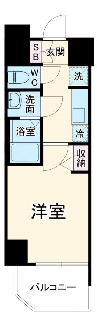 名古屋市千種区橋本町のマンションの間取り