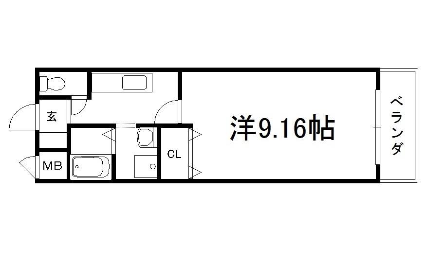 グランディール２２の間取り