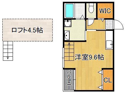 ＩＮＶＥＳＴ長津の間取り