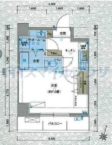 さいたま市南区別所のマンションの間取り