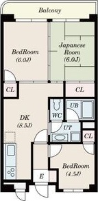 蛍田マンションの間取り