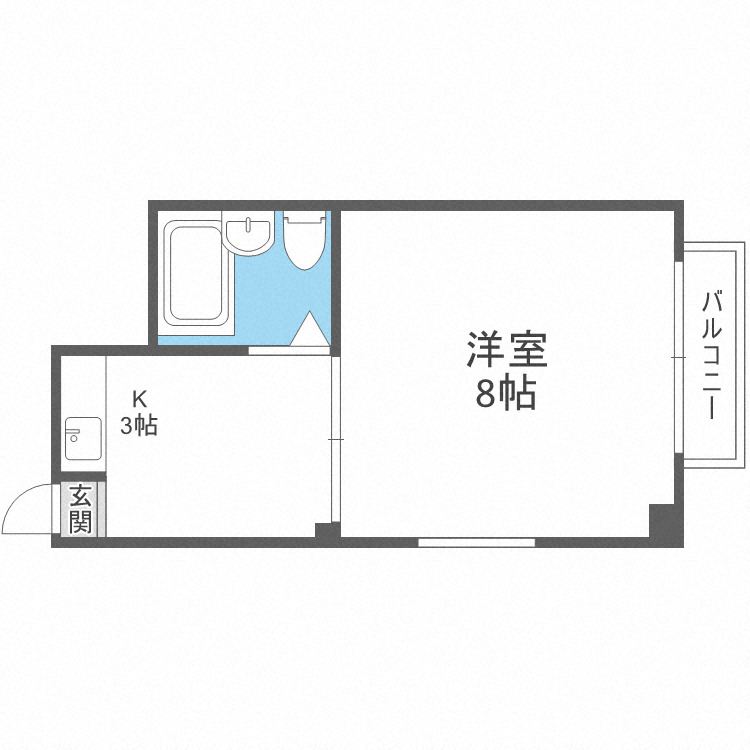 シティハイツ扇町公園の間取り