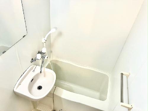 バス・シャワールーム　洗面台付バスルーム。