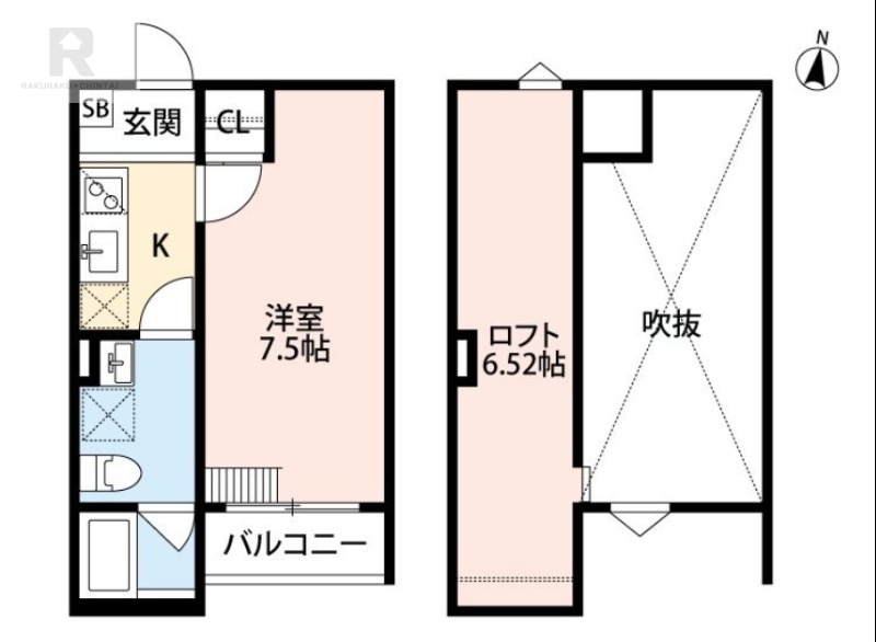 Purosupere弥栄の間取り