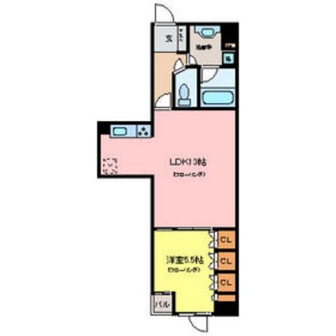 豊島区西池袋のマンションの間取り