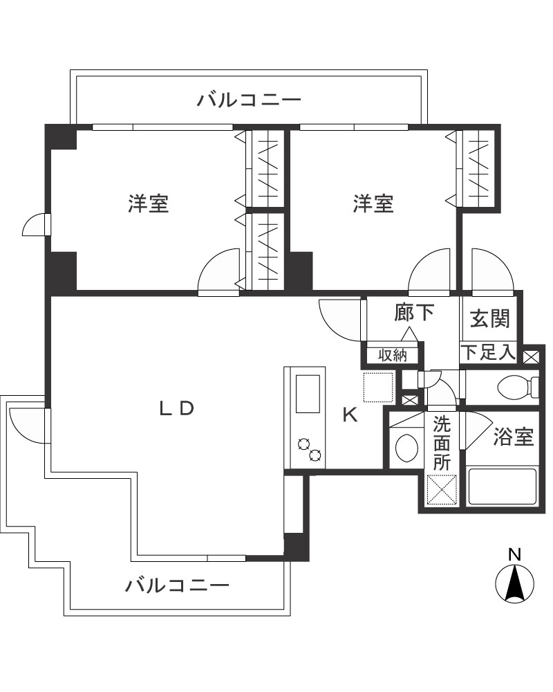 イル・ニードの間取り