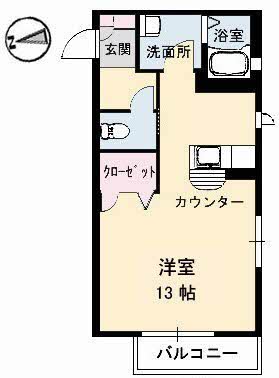 グランメゾン白島中町の間取り