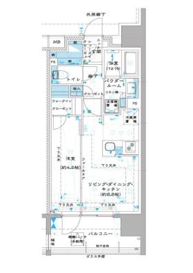 板橋区中板橋のマンションの間取り