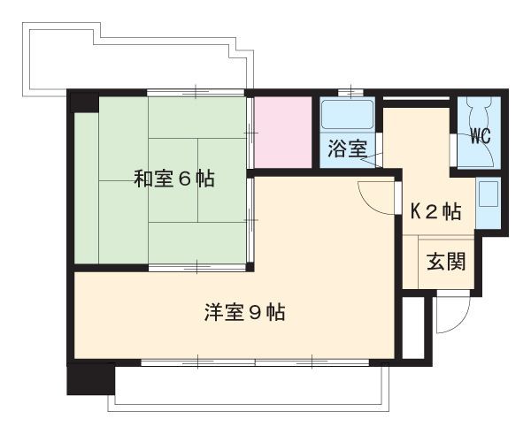 名古屋市千種区春岡のマンションの間取り