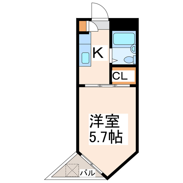 メルヴ壱番館の間取り