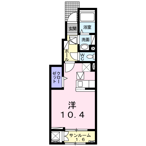 フォレストガーデンヒルズＡの間取り