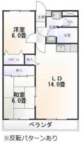 エンブレム松本の間取り