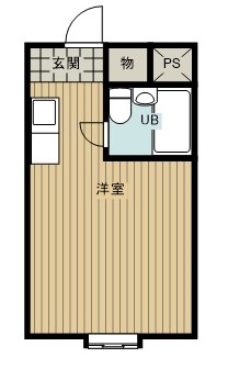 大阪市阿倍野区天王寺町北のマンションの間取り